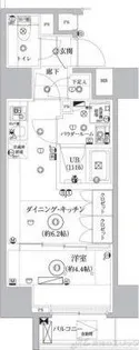 セジョリ東陽町【6階】の間取り