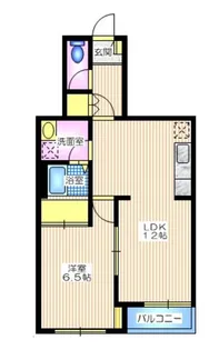 コーポSS【1階】の間取り
