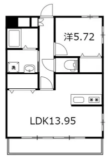 ルーナトレノーヴェ【2階】の間取り