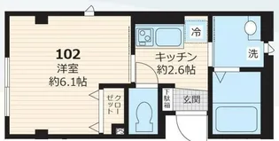 マイキャッスル【1階】の間取り