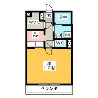 クインス コート【2階】の間取り