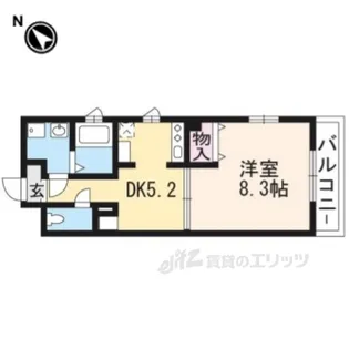NプラスAya【1階】の間取り