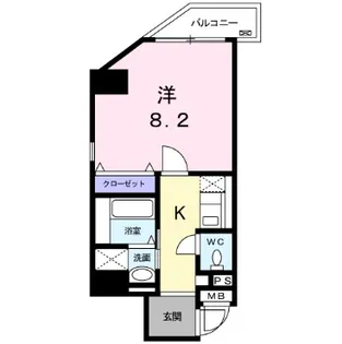 イル・コンソラ レ【2階】の間取り