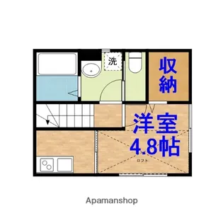 ナリトモ誉田A【2階】の間取り