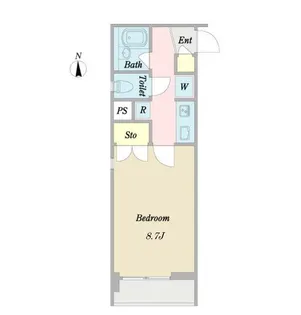 ル・クレソンヴェール【3階】の間取り