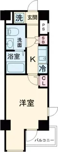 スカイコート神楽坂参番館【2階】の間取り