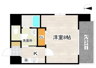 政岡ビル【7階】の間取り