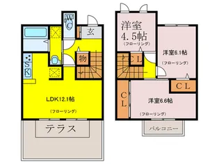 Laurea【1階】の間取り