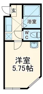 アーバンブリーズ淵野辺【1階】の間取り