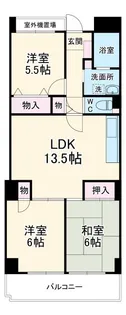 ホープ清風荘【4階】の間取り