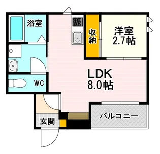 Regalest-Smart Luce【2階】の間取り