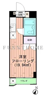 アサミハイツ【3階】の間取り