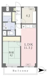 リバーサイド赤羽マンション【3階】の間取り