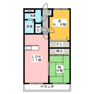 FRIEDEN SATO【1階】の間取り