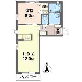 エタニティー【2階】の間取り