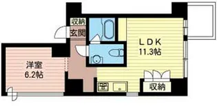 Season Tower East【5階】の間取り