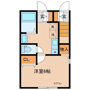 Teras若泉【1階】の間取り