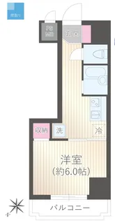 エクセル入谷2号館【2階】の間取り