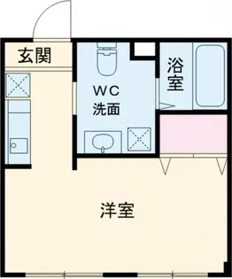 セレーノはびきの【1階】の間取り