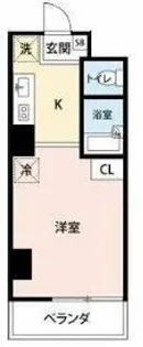 アルス・ヤマナガ【5階】の間取り