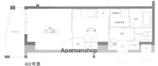 クレインティアラ横浜【4階】の間取り