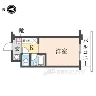 フォレストコート長瀬【5階】の間取り
