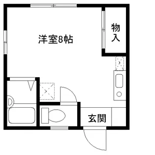 トロピカーナ(マンスリーマンション)【1階】の間取り