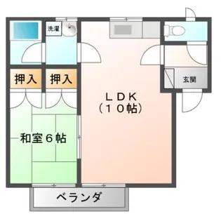 ルクソール【1階】の間取り