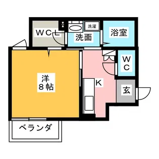 Cent Livie【3階】の間取り