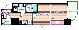 アルティザ新大阪D.C.【12階】の間取り