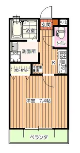 レイアコート【1階】の間取り