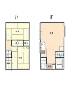東京都江戸川区西小松川町【一戸建】の間取り