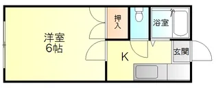 アークベース桜木町【2階】の間取り