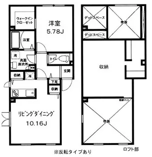プリマヴィラージュ壱番館【2階】の間取り