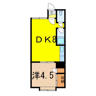 ウッデイハウスB【1階】の間取り