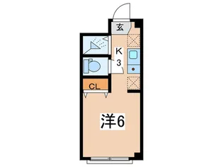フジビュ-セラミックス【2階】の間取り