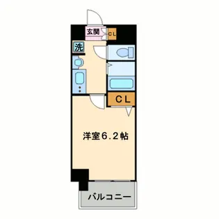 エステムコート新大阪VIエキスプレイス【3階】の間取り