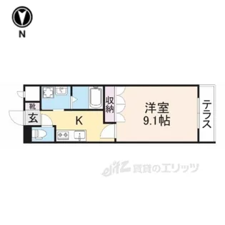 ベリーハウス【1階】の間取り