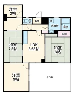 ROA Buil ANNEX【1階】の間取り