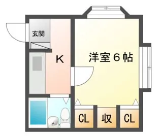 ルフォレ【2階】の間取り