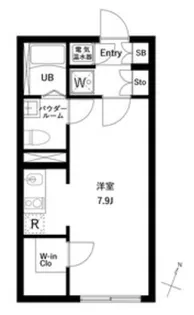 アーバンパーク下北沢【4階】の間取り
