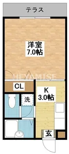 メゾン・ブランシェ【1階】の間取り