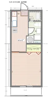 インターステイツ三条【2階】の間取り