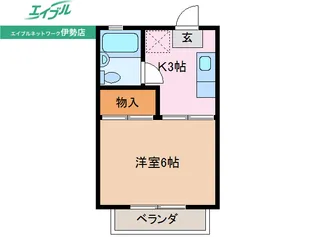 ブセナテラス【1階】の間取り