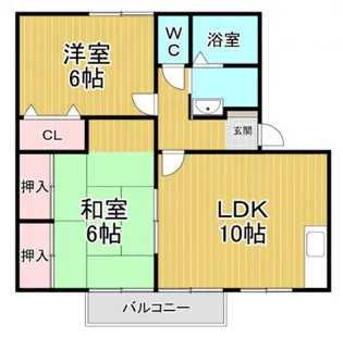 ANNEX【2階】の間取り