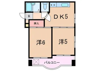 ダンディライオン本山2【4階】の間取り