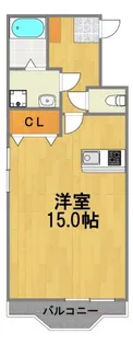 グレースマンション栄【3階】の間取り