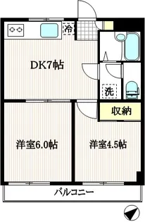 グランシャリオ【3階】の間取り