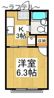 ジュネスホープ【2階】の間取り