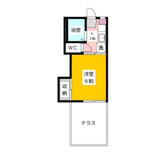 Orvieto【1階】の間取り